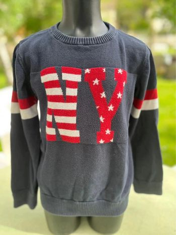 Pile bleu marine tape à l’œil taille 8 ans