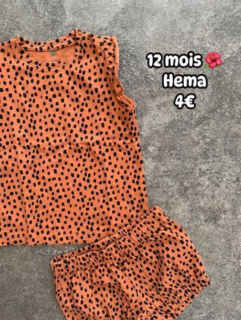 Ensemble 🌺 12 mois 🌺 Hema