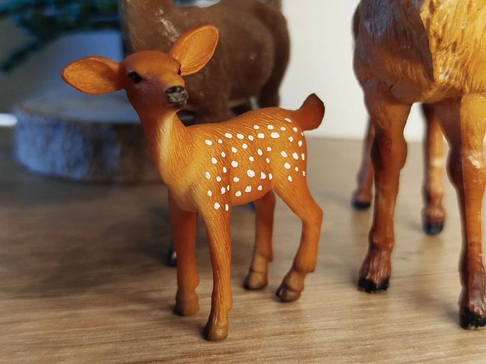 Schleich Papo Mojo famille cervidés figurine animal de la forêt - photo numéro 2