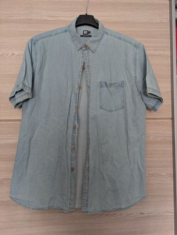 chemise homme in extenso, taille L (regular) , 100% coton