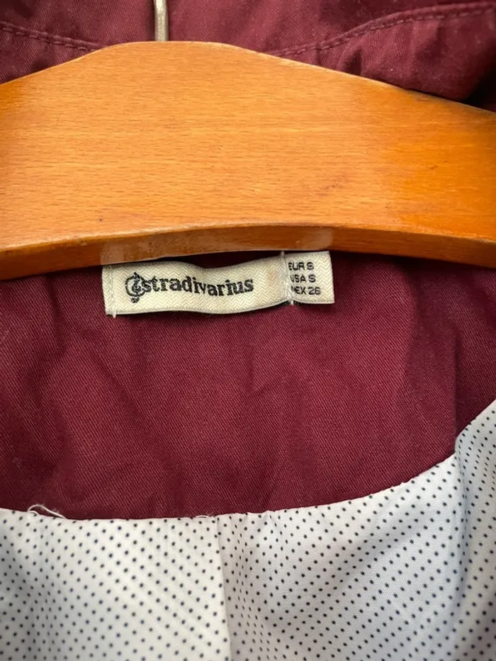 Trench bordeaux - photo numéro 2