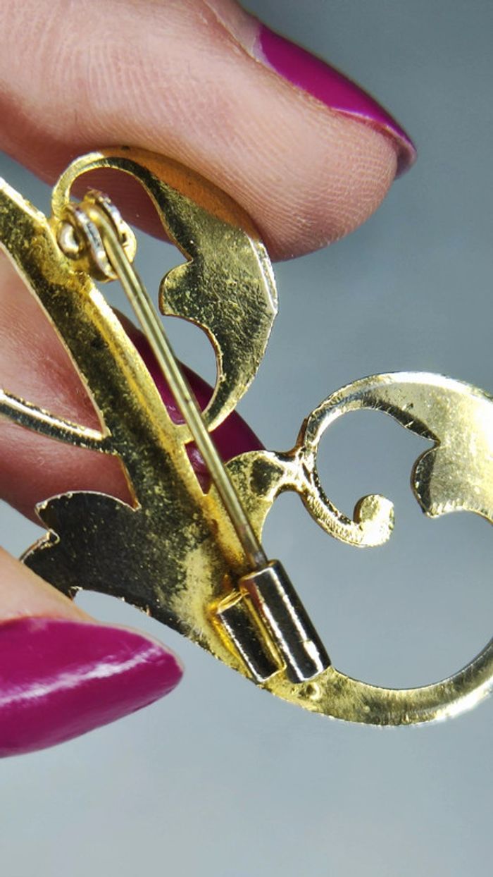 Broche lettre - photo numéro 4