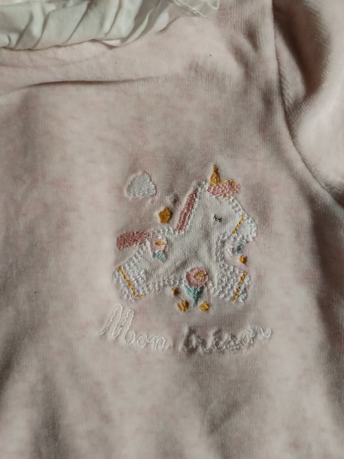 Pyjama licorne 🦄 sergent major 12 mois - photo numéro 3
