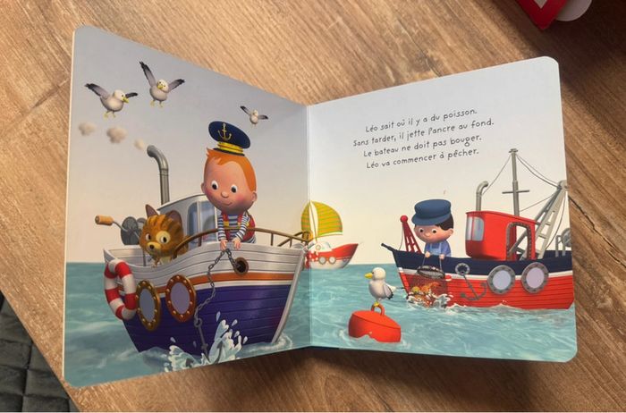 Livre Le bateau de Léo - photo numéro 4