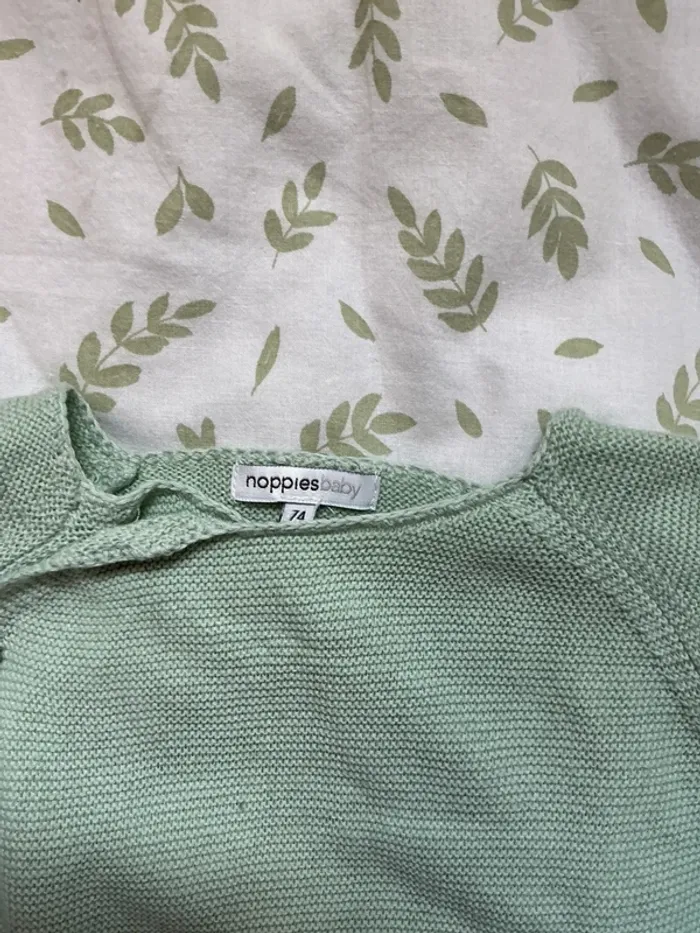 gilet léger vert menthe 12 mois nopppies baby - photo numéro 6