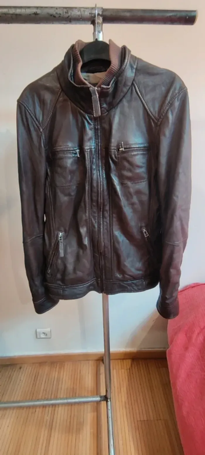 Veste en cuir de mouton OakWood