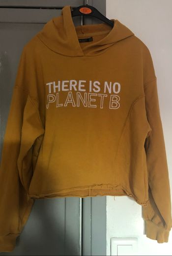 Sweet à capuche de chez Bershka taille S