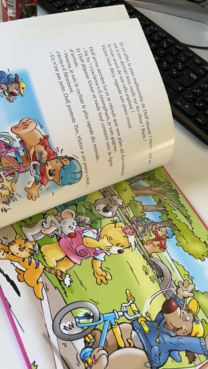 Les aventures de Victor et la course à vélo - photo numéro 2