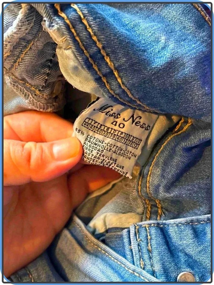 Très jolie jeans taille 40 marque miss ness - photo numéro 8