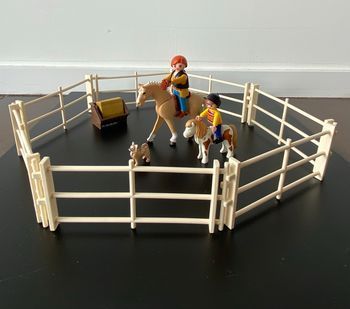 Ensemble « Playmobil «  cheval et poney