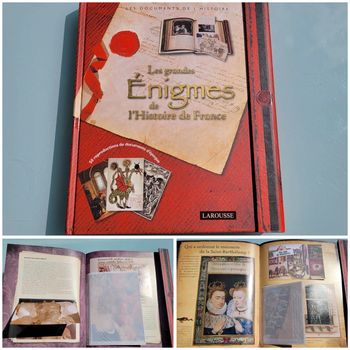 Superbe livre plein de surprises : Le grandes énigmes de l'Histoire de France (73)