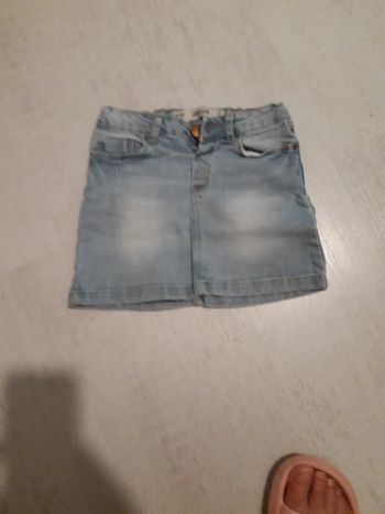 Jupe en jean 4/5 ans