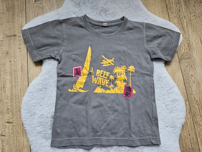 T.shirt manches courtes taupe 4 - 5 ans