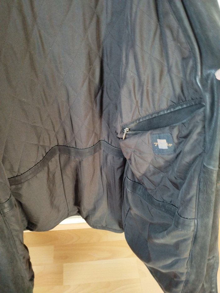 VESTE  CUIR NUBUCK - photo numéro 2