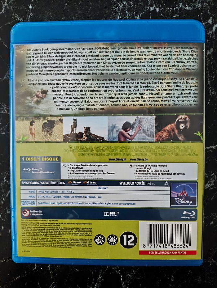 Le Livre de la Jungle (live) en Blu-ray - photo numéro 2