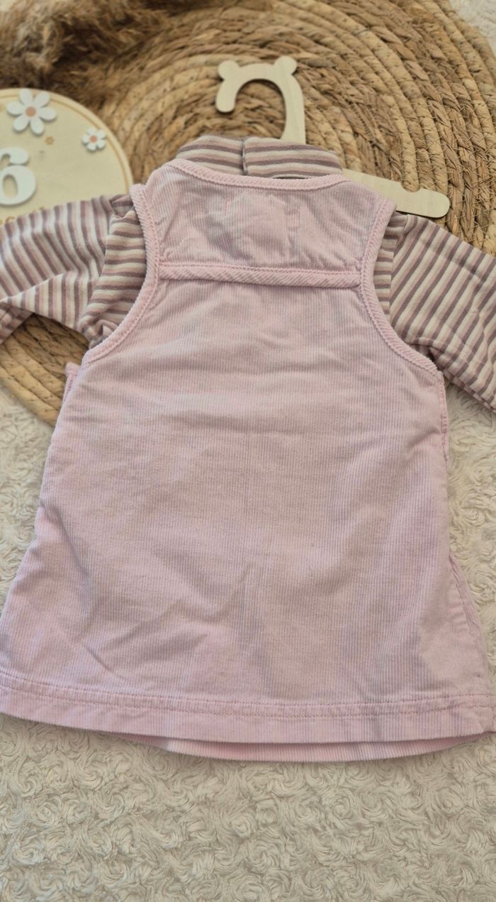 Ensemble robe 4 pièces DPAM 6 mois - photo numéro 3