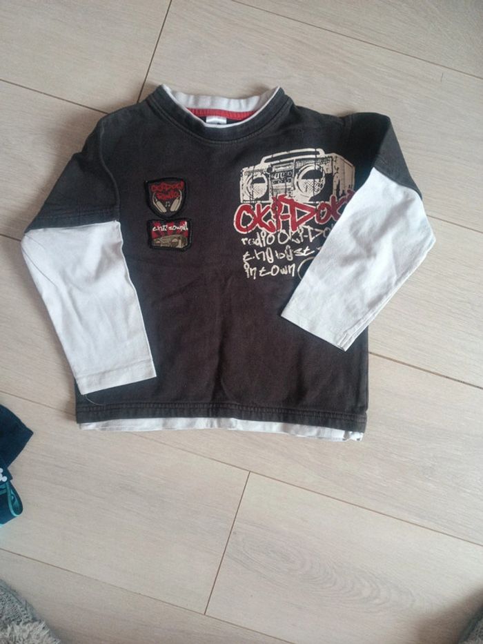 Sweat bicolore coton