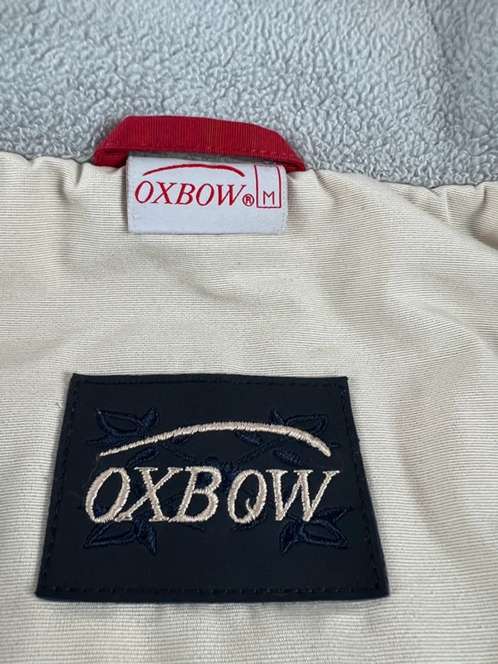 Manteau Ski Snowboard Oxbow Rouge et Écru – Taille M - photo numéro 9