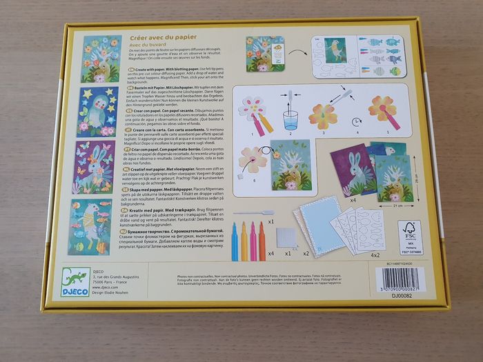 Atelier créatif Créer avec du papier Djeco - photo numéro 4