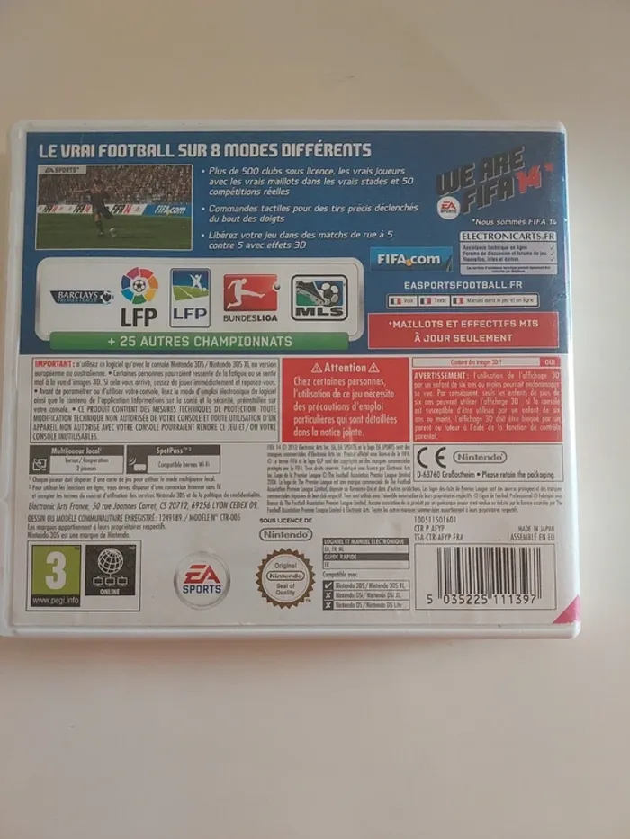 3DS FIFA 14 - photo numéro 2