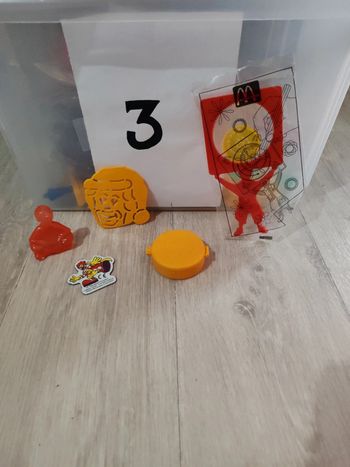 Figurine McDonald's Ronald ×5.