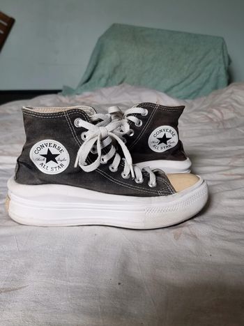 Converse all stars Chuck Taylor platforme foundational Leather