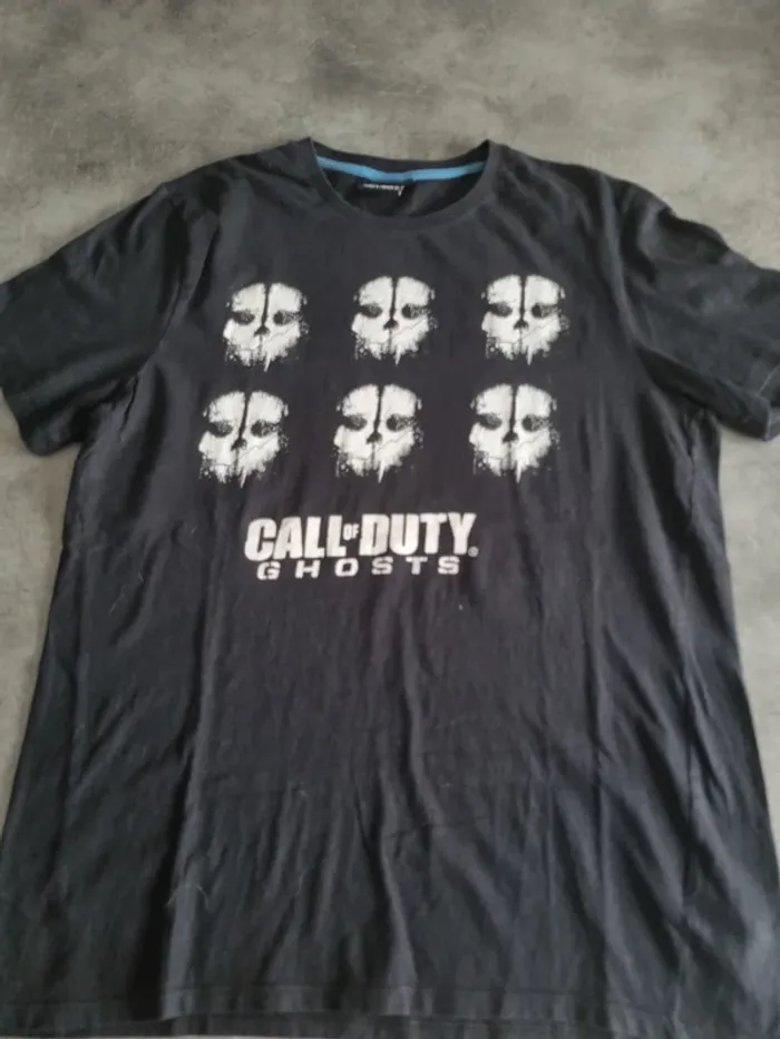 T-shirt call of duty ghosts - photo numéro 4