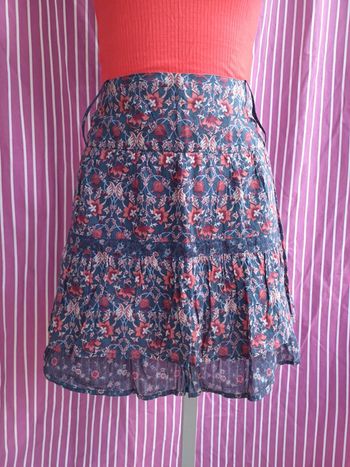 Jupe évasée à frou frou 🌈