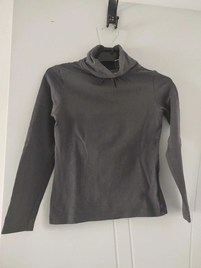 Haut manches longues col roulé Okaïdi 8 ans