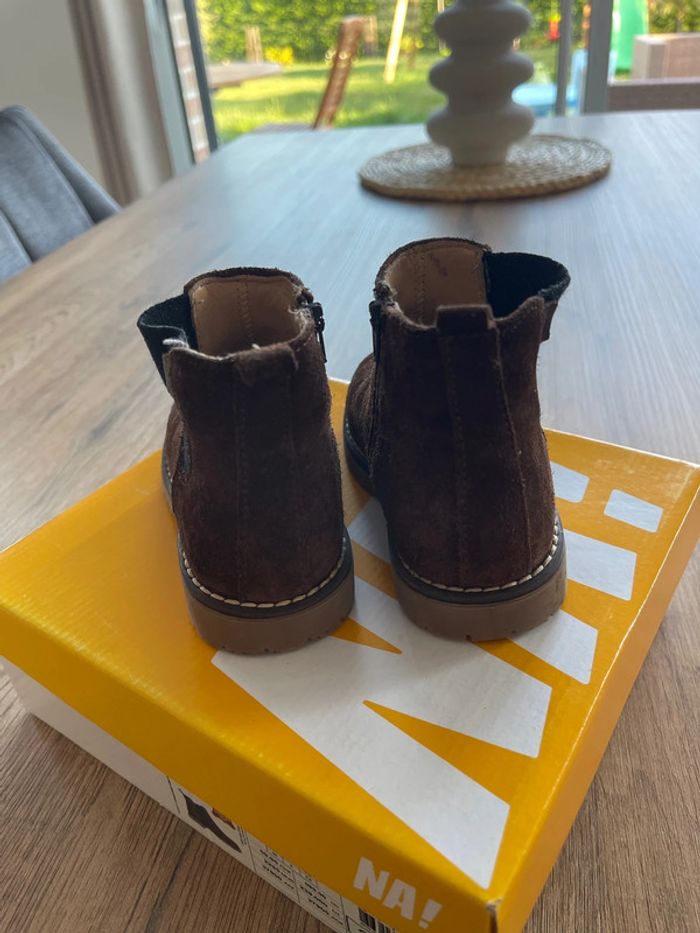 Bottines en daim marron - photo numéro 5
