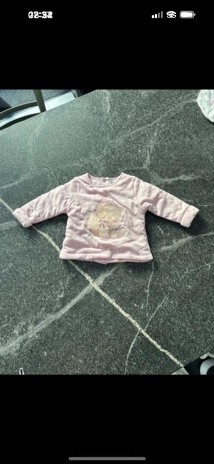 Ensemble neuf avec étiquette bébé fille neuf mois chaud