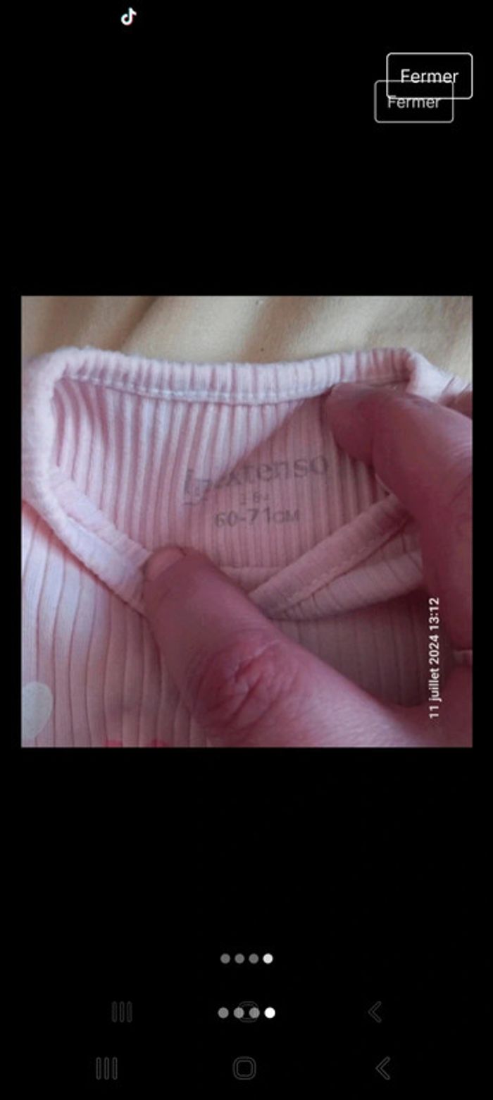 Ensemble bébé fille 3/6 mois - photo numéro 4