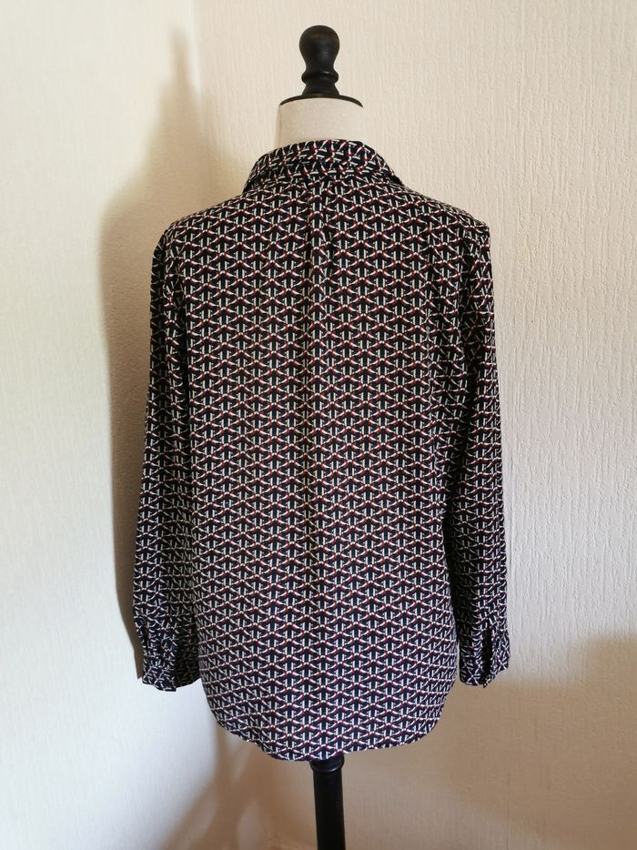 Chemisier fluide à motifs Monoprix T40 - photo numéro 5