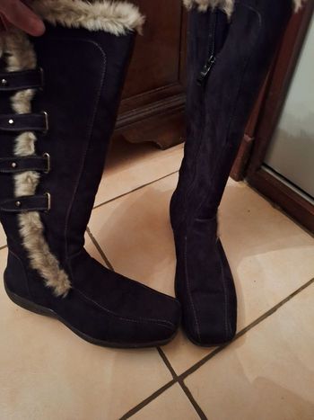 Bottes femme noires pour 40