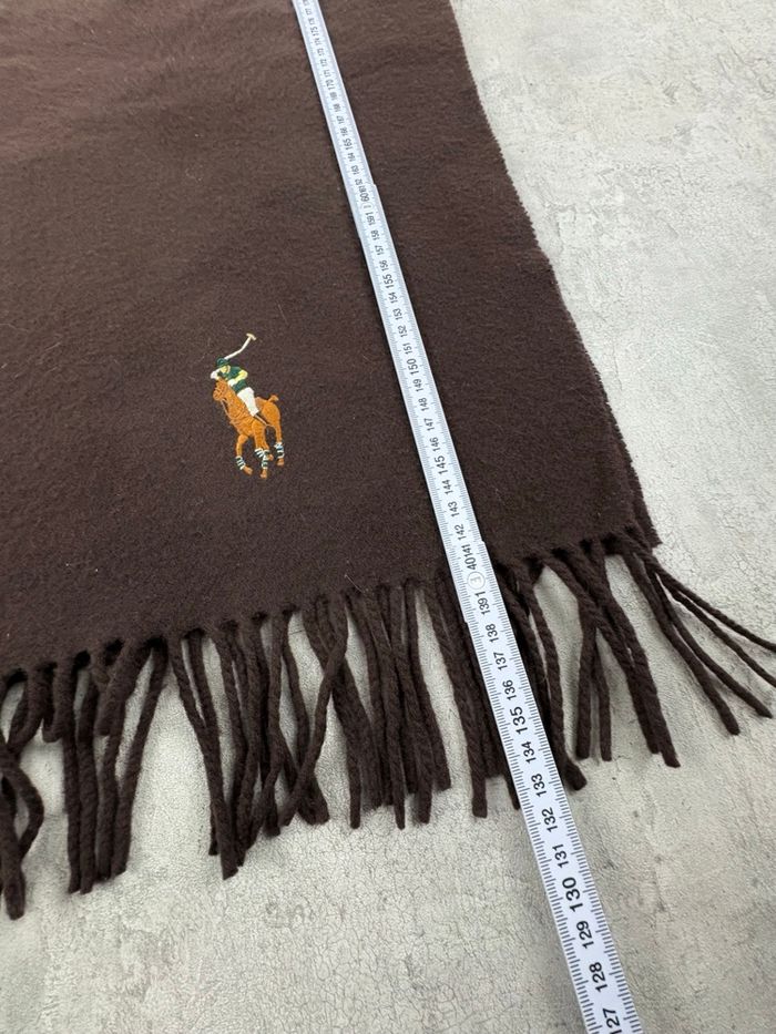 Écharpe Polo Ralph Lauren – 100 % laine - Marron - photo numéro 8