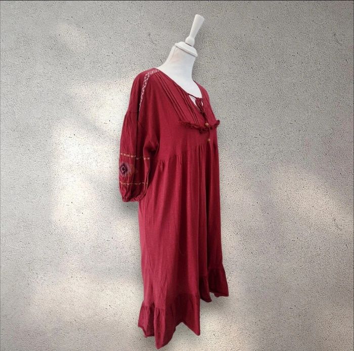 Robe longue en coton ample esprit bohème taille 42-44 - photo numéro 2