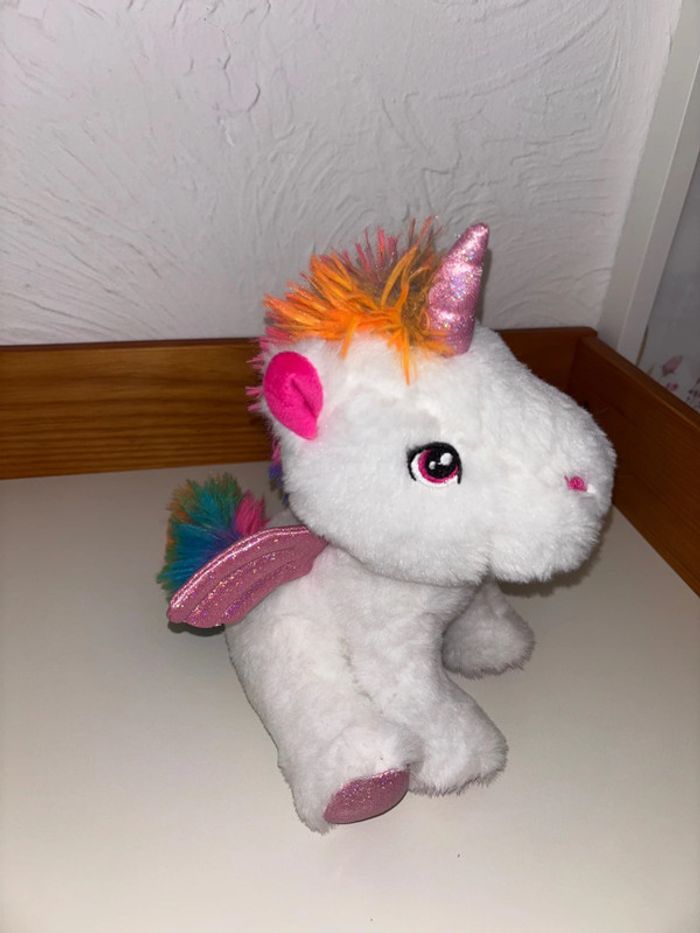Peluche licorne - photo numéro 2
