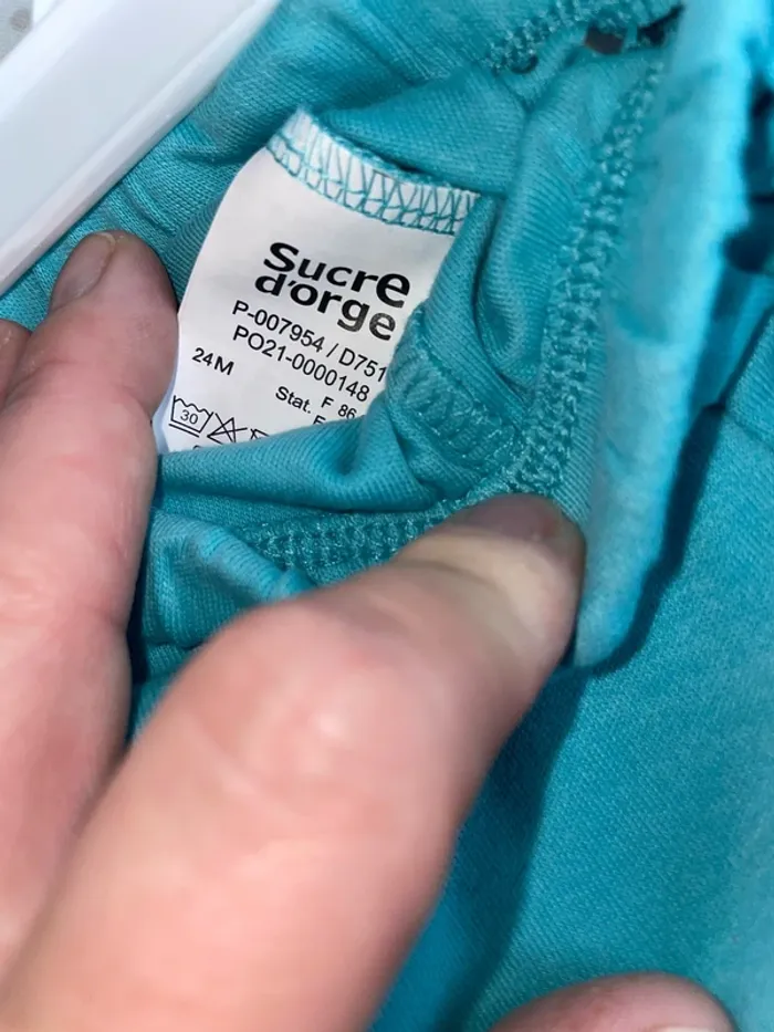 Ensemble sucre d’orge 24 mois neuf avec étiquette - photo numéro 5