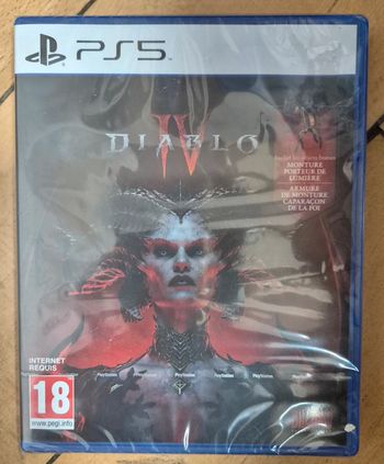 Diablo IV. Neuf sous blister. Sony PlayStation 5 / PS5.