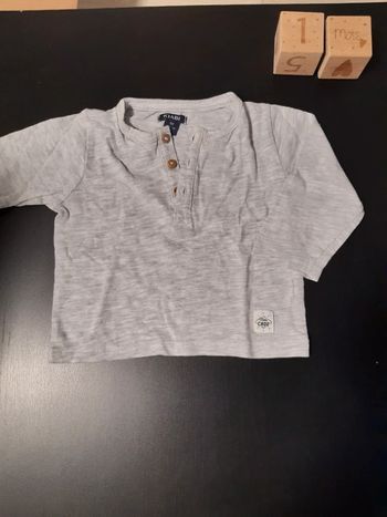 Maillot ML 1 mois kiabi