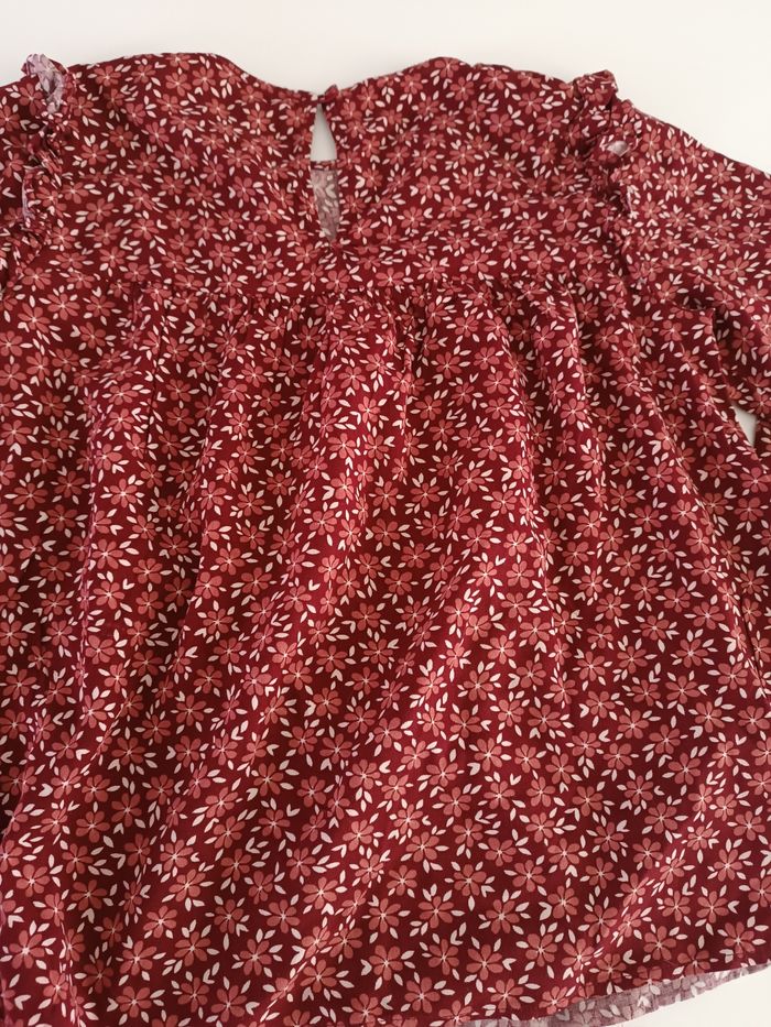 Blouse fleurie Vertbaudet 10 ans - photo numéro 5