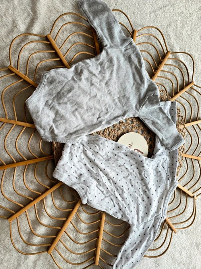 Lot de 2 body gris - photo numéro 5