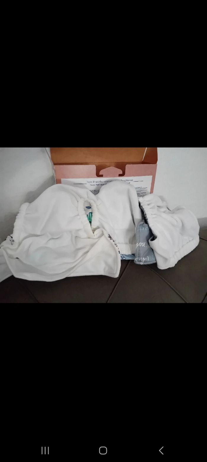 Couche réutilisable lavable x3 pampers - photo numéro 7