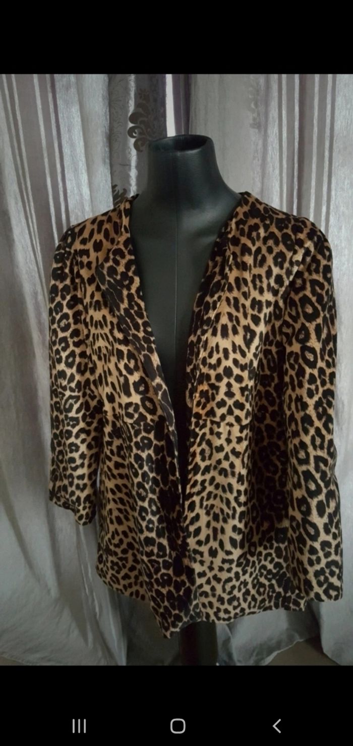 Veste femme  léopard