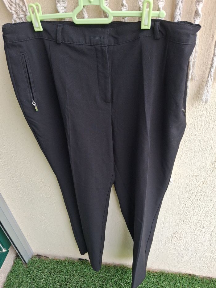 Pantalon droit noir - photo numéro 2