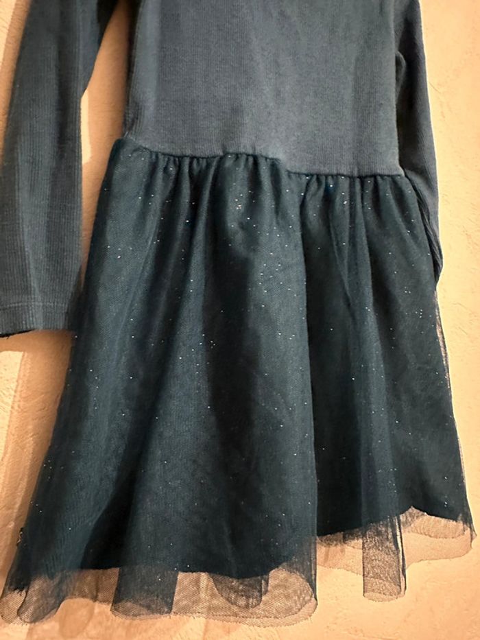 Robe ballerine bleue manches longues fille 5 ans Okaïdi - photo numéro 11