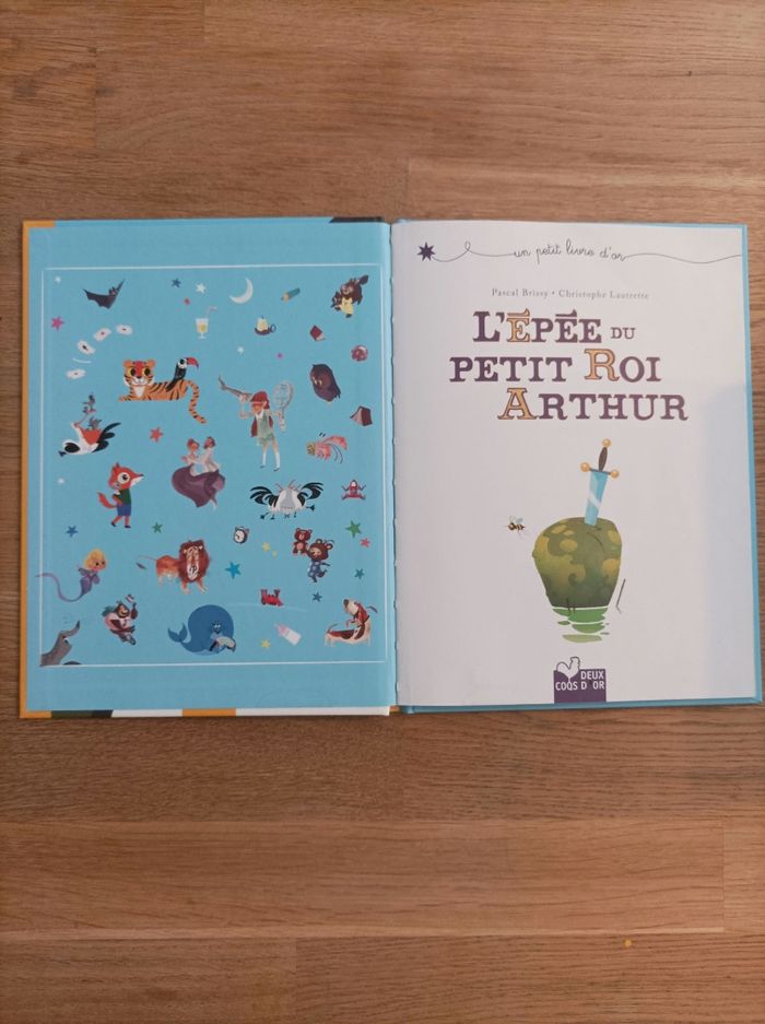 Livre L'épée du Petit roi Arthur Pascal Brissy - photo numéro 3