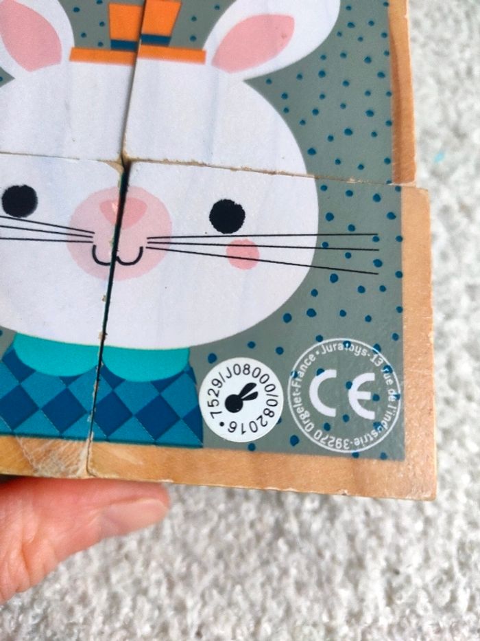 Mes premiers cube portrait de la forêt - Janod - photo numéro 3