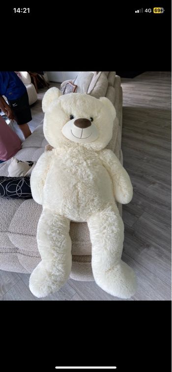 Ours en peluche géant 