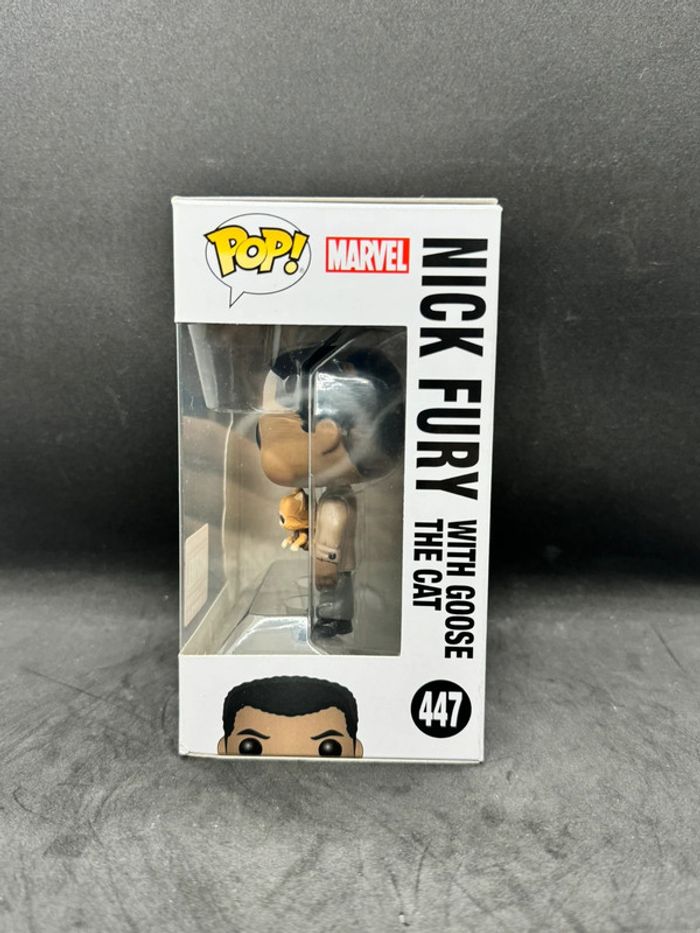 Funko pop marvel nick fury with goose 447 - photo numéro 5